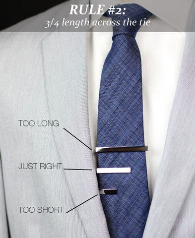 how long should tie bar be