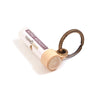 Lip Balm Holder - Cap - (lip balm included) - Natural / Lavender Lemon