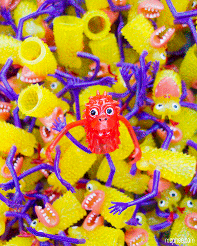 Finger Monsters Gift Bulk colorful