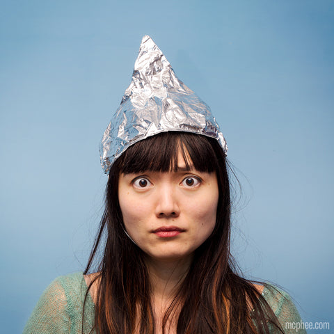 Tin Foil Hat for Humans - Girl