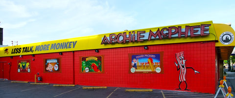 Original Side of Archie McPhee store in Wallingford