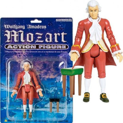 Mozart Action Figure from Archie McPhee