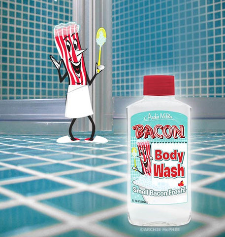 Bacon Body Wash Advertisement