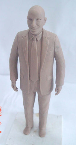 Top view Seth Godin Action Figure Prototype