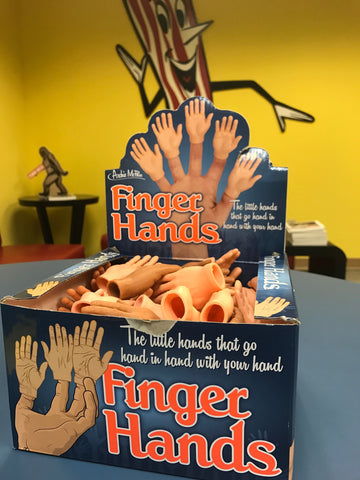 Bulk Finger Hands, Box of 72