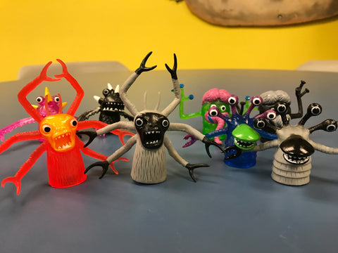 Finger Monster Mix and Match