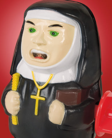 Closeup of Nunzilla Face spark nun