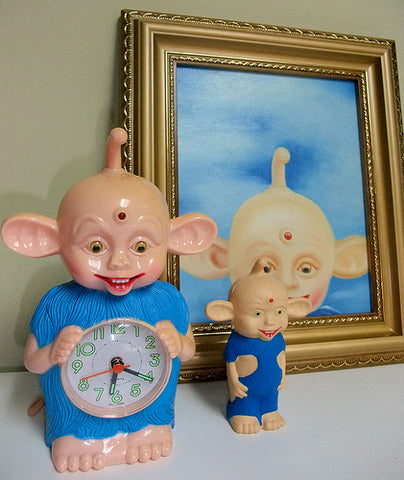 Bibo Clock Squeeze Bibo and Bibo Painting Art