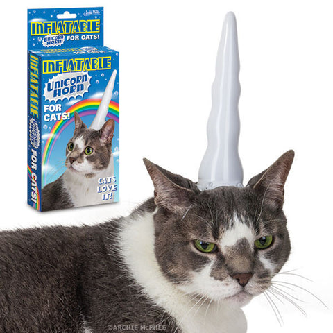 Spyke on Finished package for inflatable unicorn horn for cats