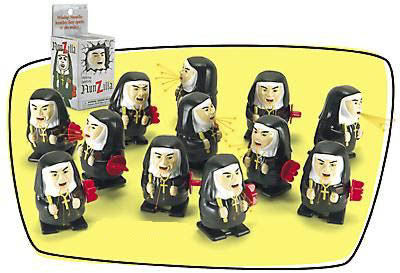 A flock or abbey of nunzilla sparking