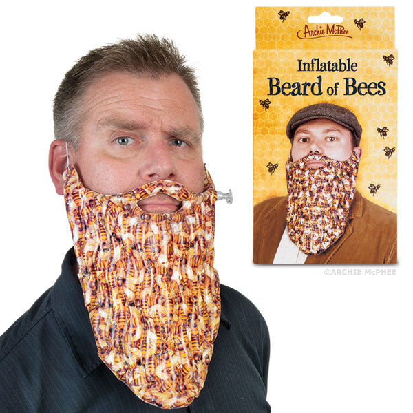 Inflatable Beard Of Bees Archie Mcphee And Co