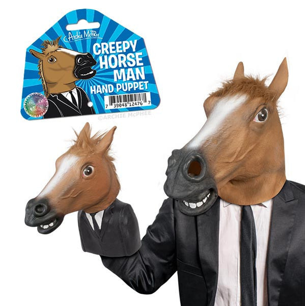 horse hand puppet