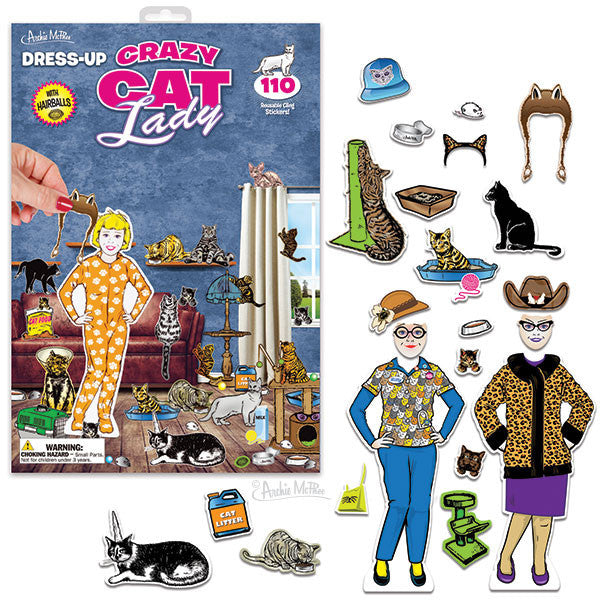 Dress Up Crazy Cat Lady Archie Mcphee And Co