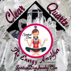 Clear quartz crystal magnifier Spiritual Diva Jewelry