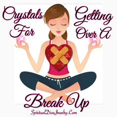 crystals getting over breakup healing heart chakra - spiritual Diva 