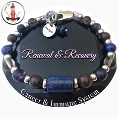 Cancer Immune System Recovery Healing Crystal Reiki Gemstone Bracelet - Spiritual diva Jewelry