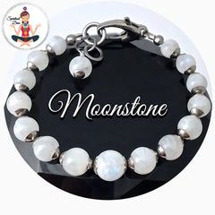 Moonstone adjustable Reiki Bracelet - Spiritual Diva