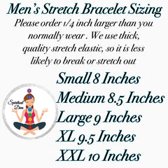 Men's Stretch Bracelet Sizing