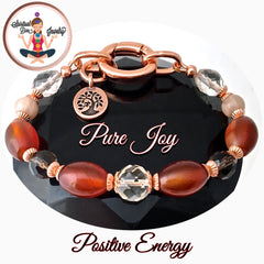Pure Joy positive energy Reiki bracelet Spiritual Diva Jewelry