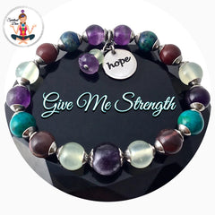 strength grief depression energy healing crystal gemstone hope bracelet - Spiritual Diva 