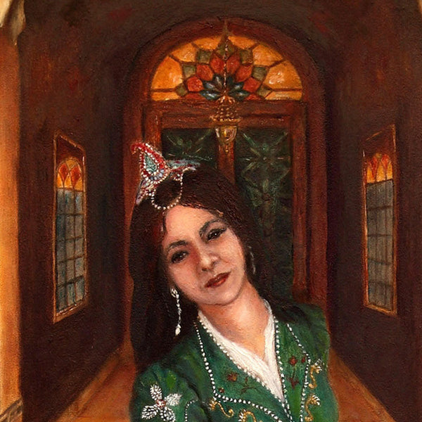 Persian Woman Painting