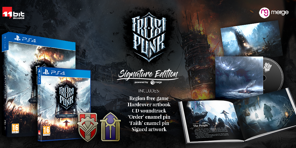 Frostpunk - Edition (PS4) – Signature Edition Games