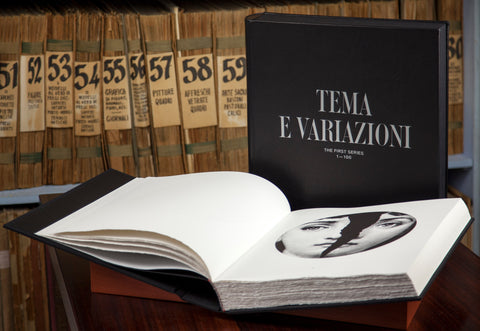 THE ARTIST BOOK "TEMA E VARIAZIONI" - THE FIRST SERIES 1-100"