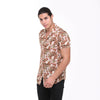 BUTTERFLY & SKULL MEN'S SHORT SLEEVE REGULAR SHIRT