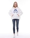 TotoPrint Fleece Cotton Women Long SleeveHoodie