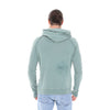 Stone Washed Green Cotton Men's Hoodie