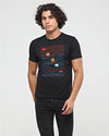 The Universe Solar System Print Men's Regular Fit T-shirt