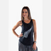 Anthracite Shinny Feather Cotton Women Vest - S-Ponder Shop 