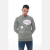 Green I Know Nothing John Snow Printed Cotton Sweatshirt - S-Ponder Shop