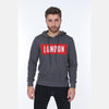 Grey London Printed Cotton Hoodie - S-Ponder Shop