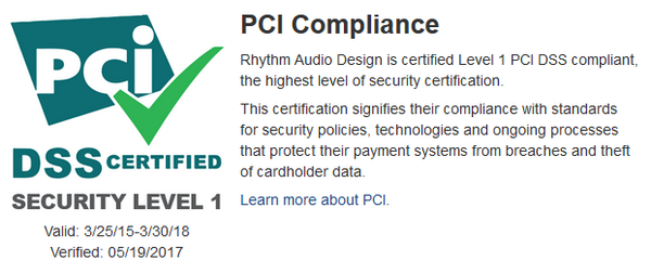 PCI complient