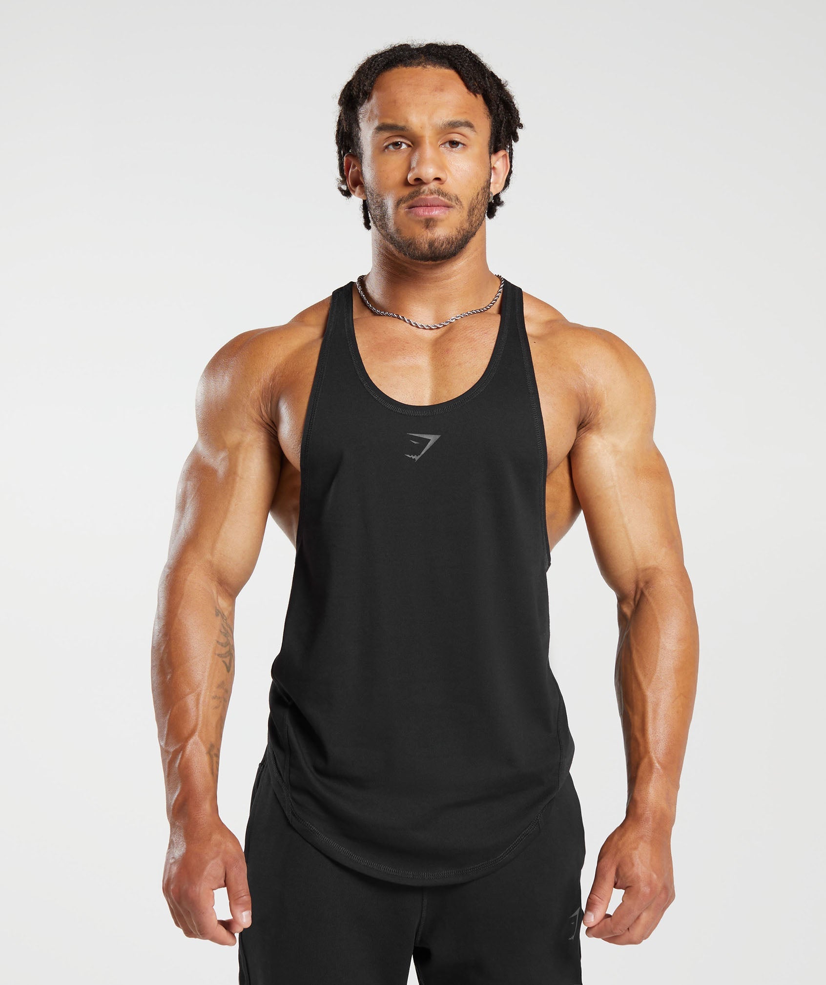 Gymshark Bold Stringer - Black