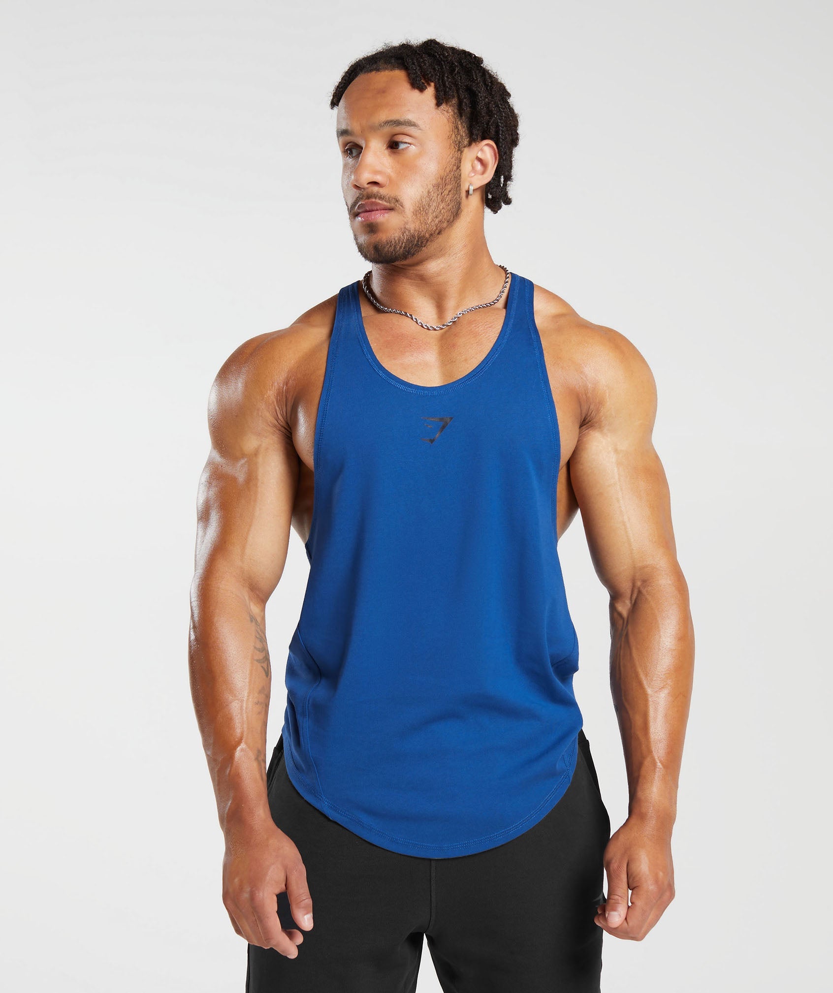 Gymshark React Classic Stringer Slim Fit Tank Top Shirt Men's Medium