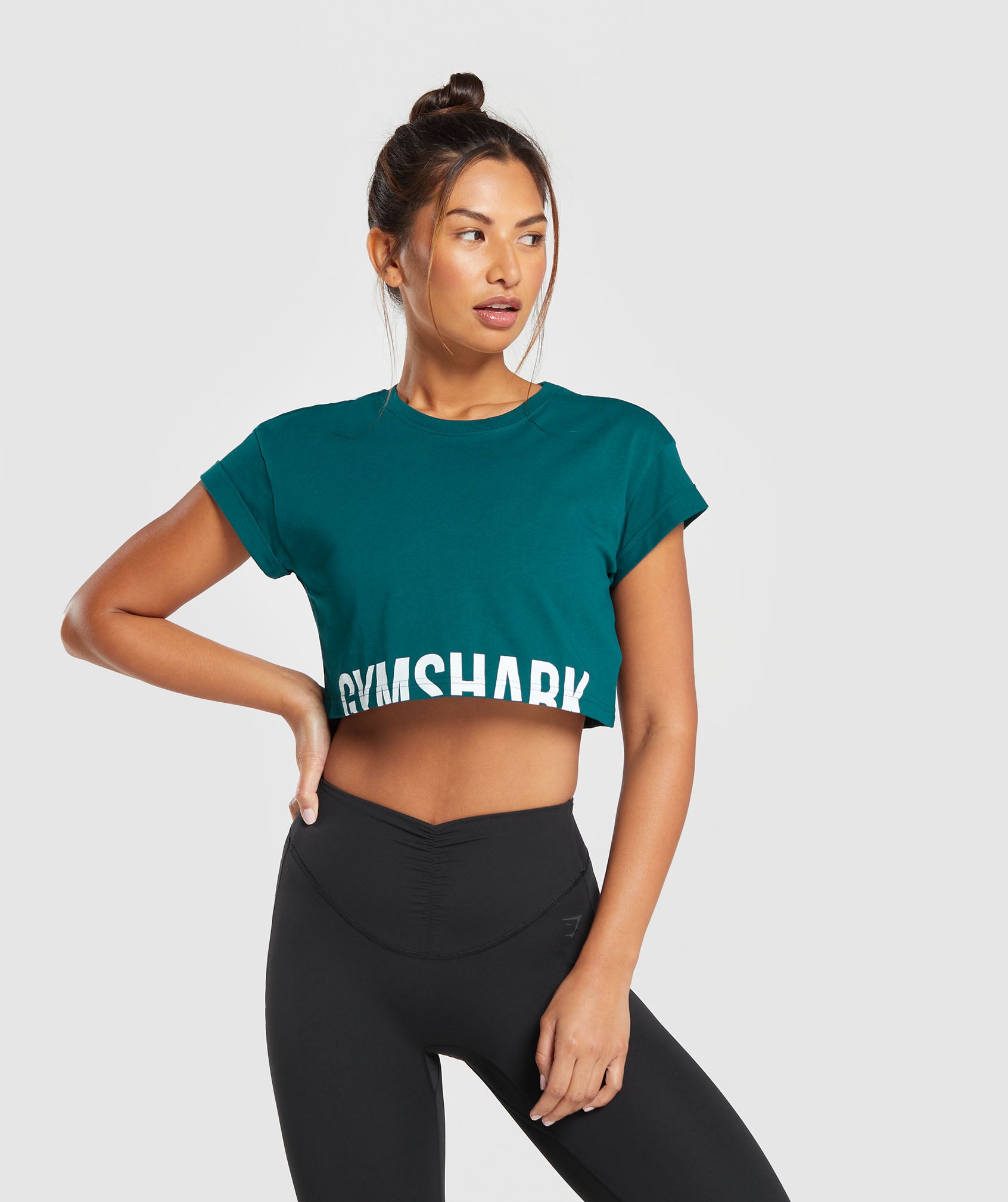 Fraction Crop Top