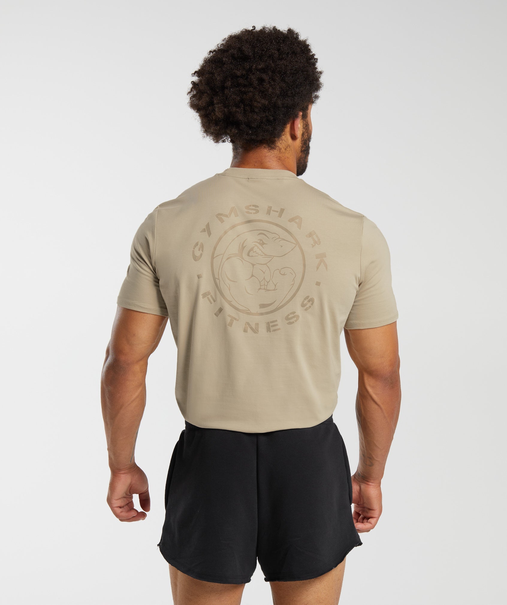 Beige Gymshark T-Shirt Desert - Gymshark Legacy |