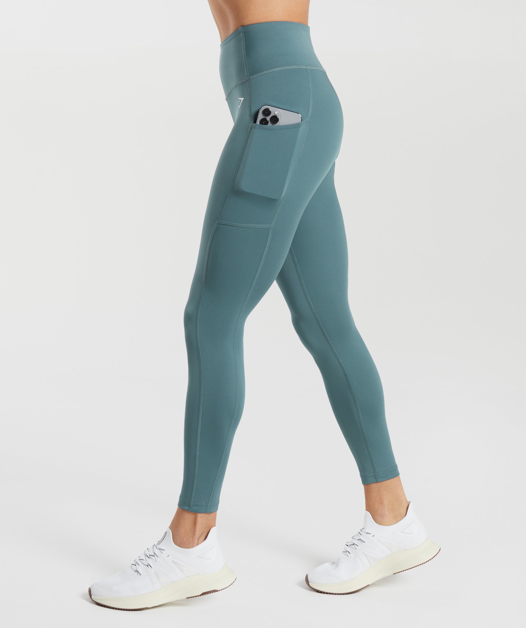 Gymshark Pocket Leggings - Denim Teal