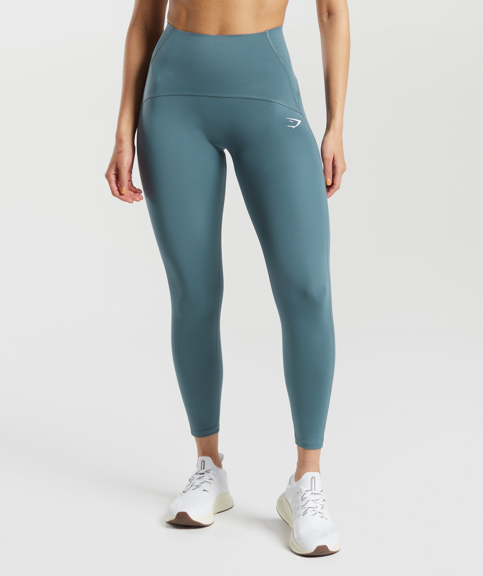 Women's training leggings Gymshark Speed niagara teal 