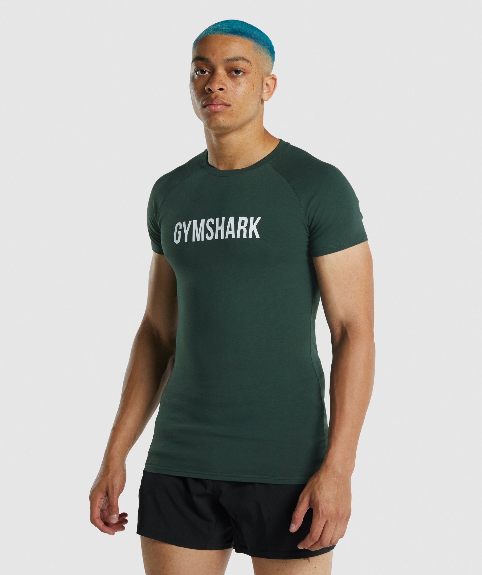 Gymshark Apollo T-Shirt - Dark Green