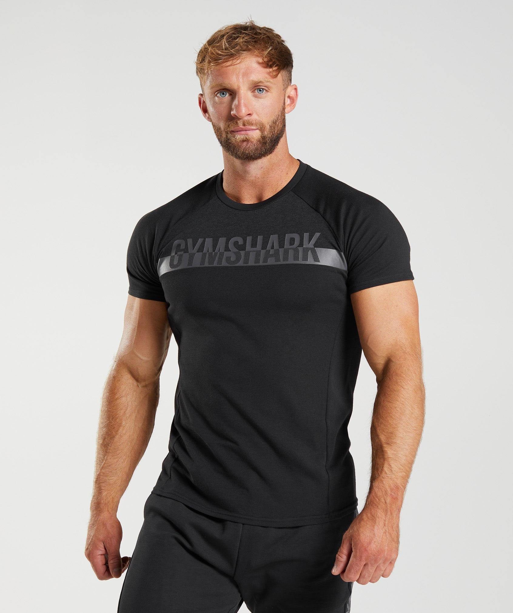 Gymshark Bold React T-Shirt - Black