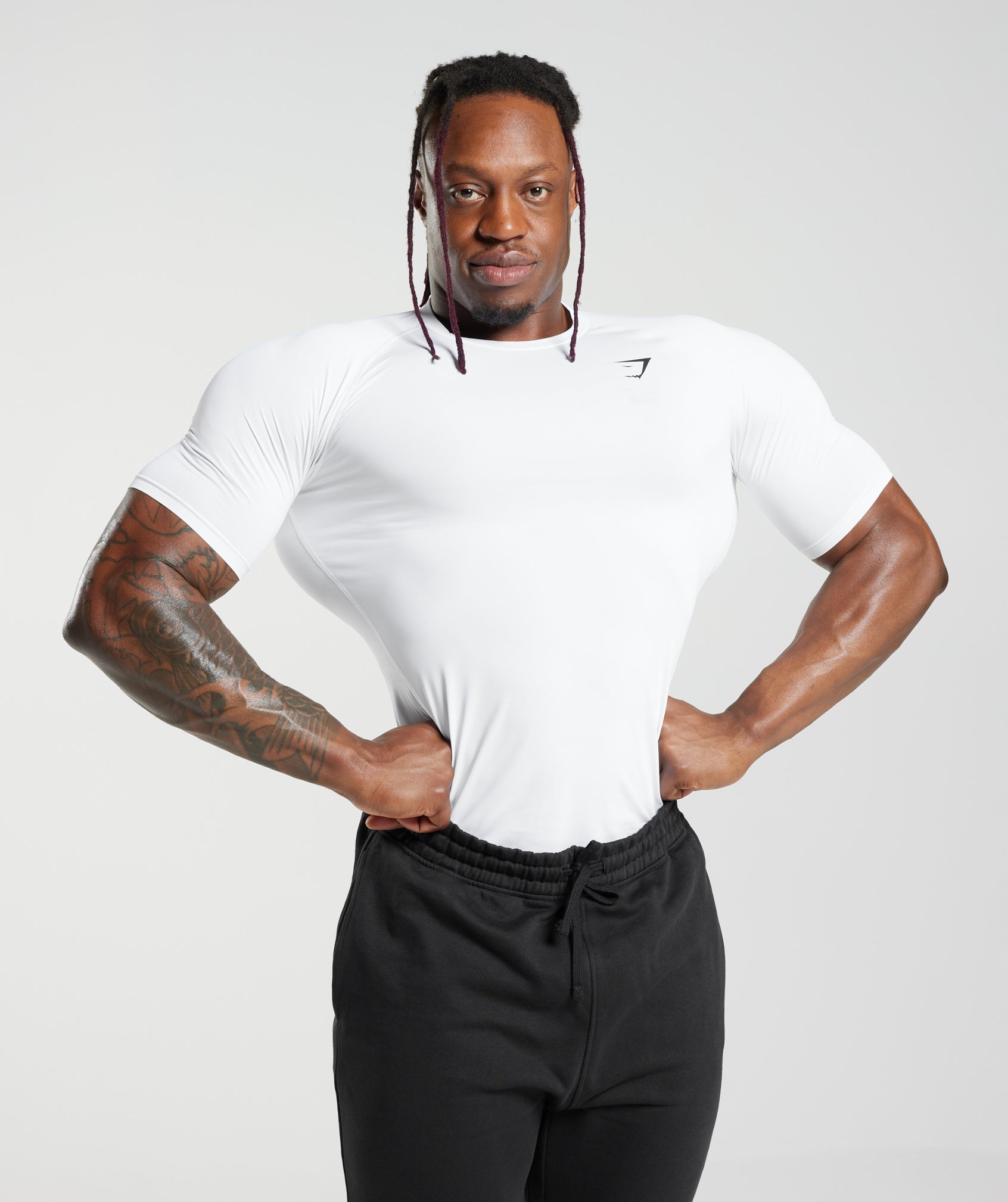 Gymshark Element Baselayer T-Shirt - White