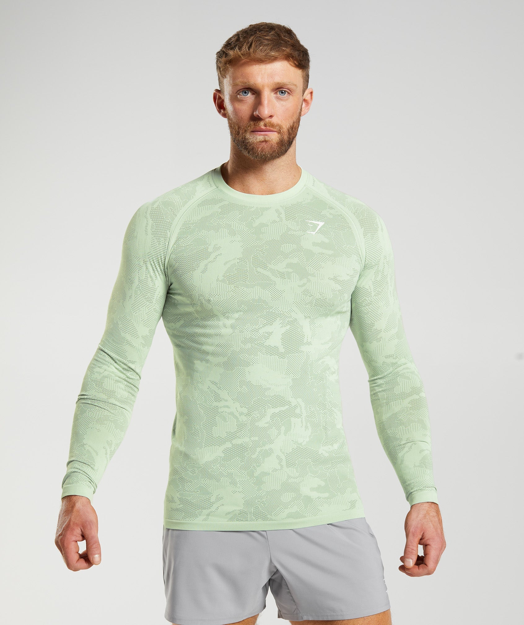 Geo Seamless Long Sleeve T-Shirt