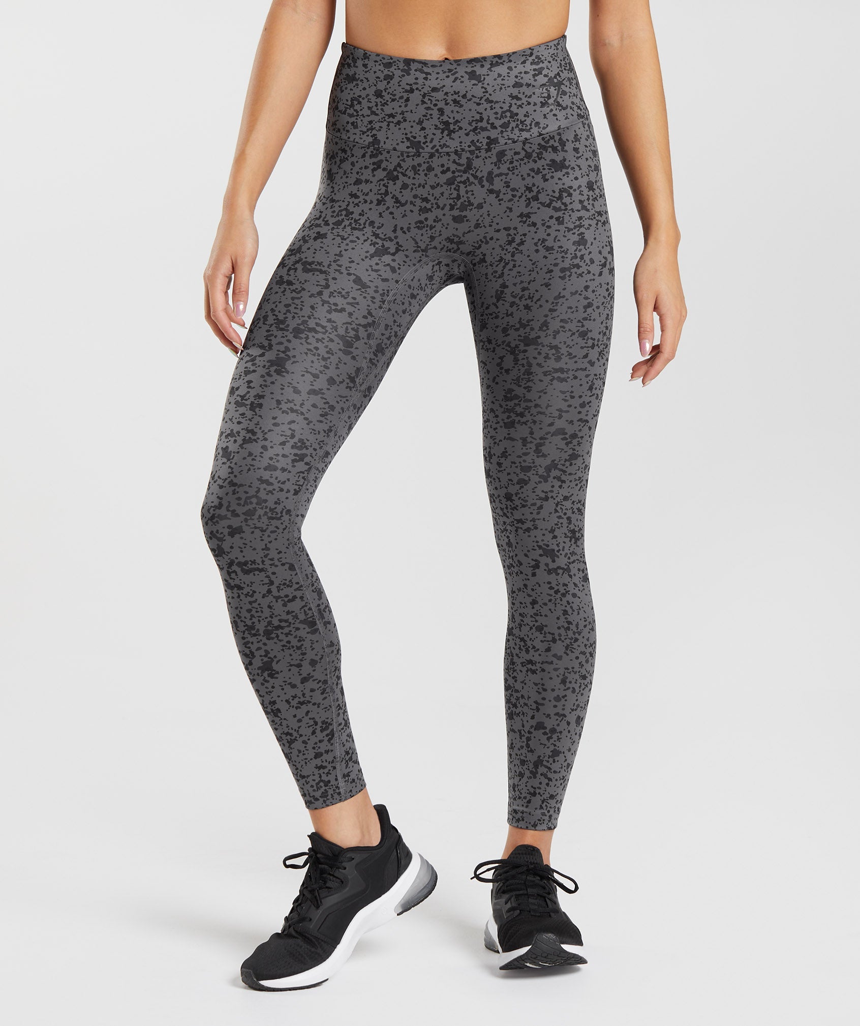 ArtStation - Ladies GYM Leggings-Grey Melange