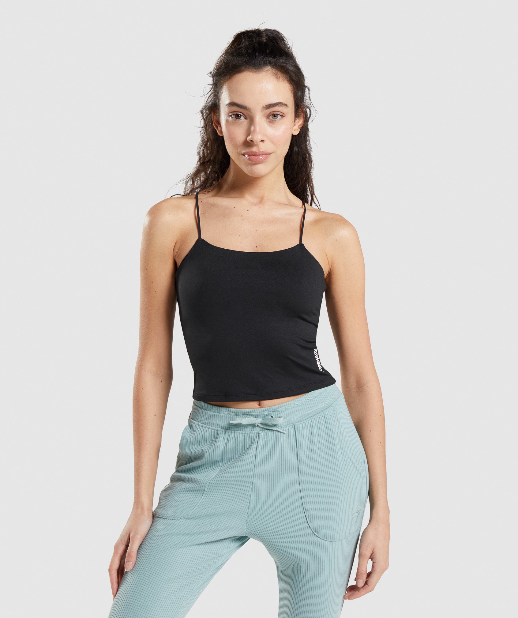 The Perfect Cami Black Seamless Cami, XS-M