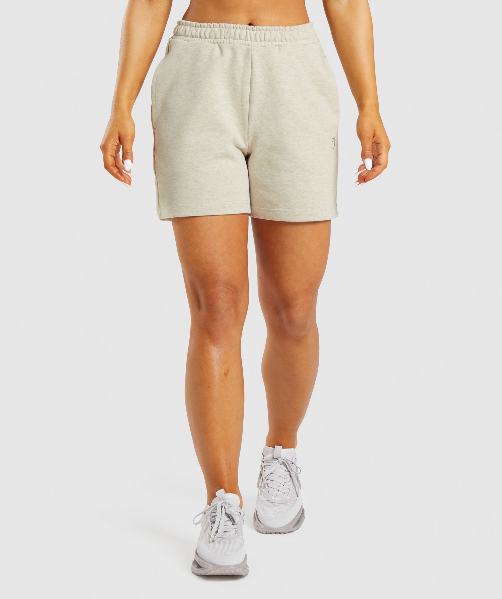 Gymshark Rest Day Sweats Shorts - Sand Marl