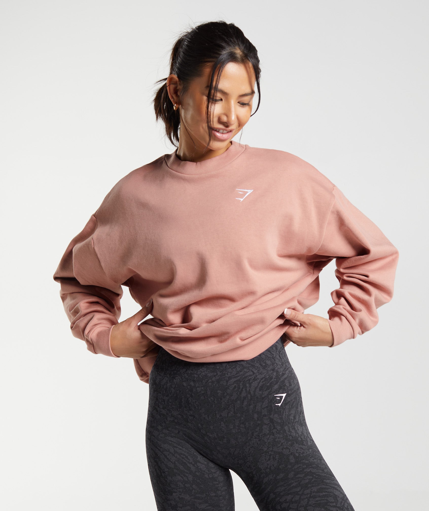 Gymshark Training Oversized Hoodie - Magenta Pink