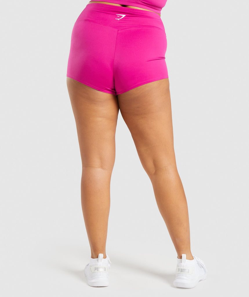 hot pink gymshark shorts